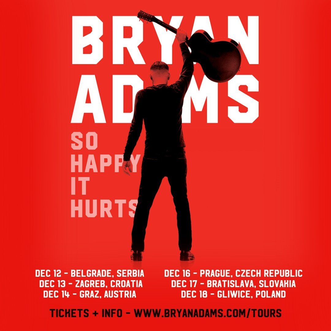 Bryan Adams w Arenie Gliwice. Bilety - TVS.pl