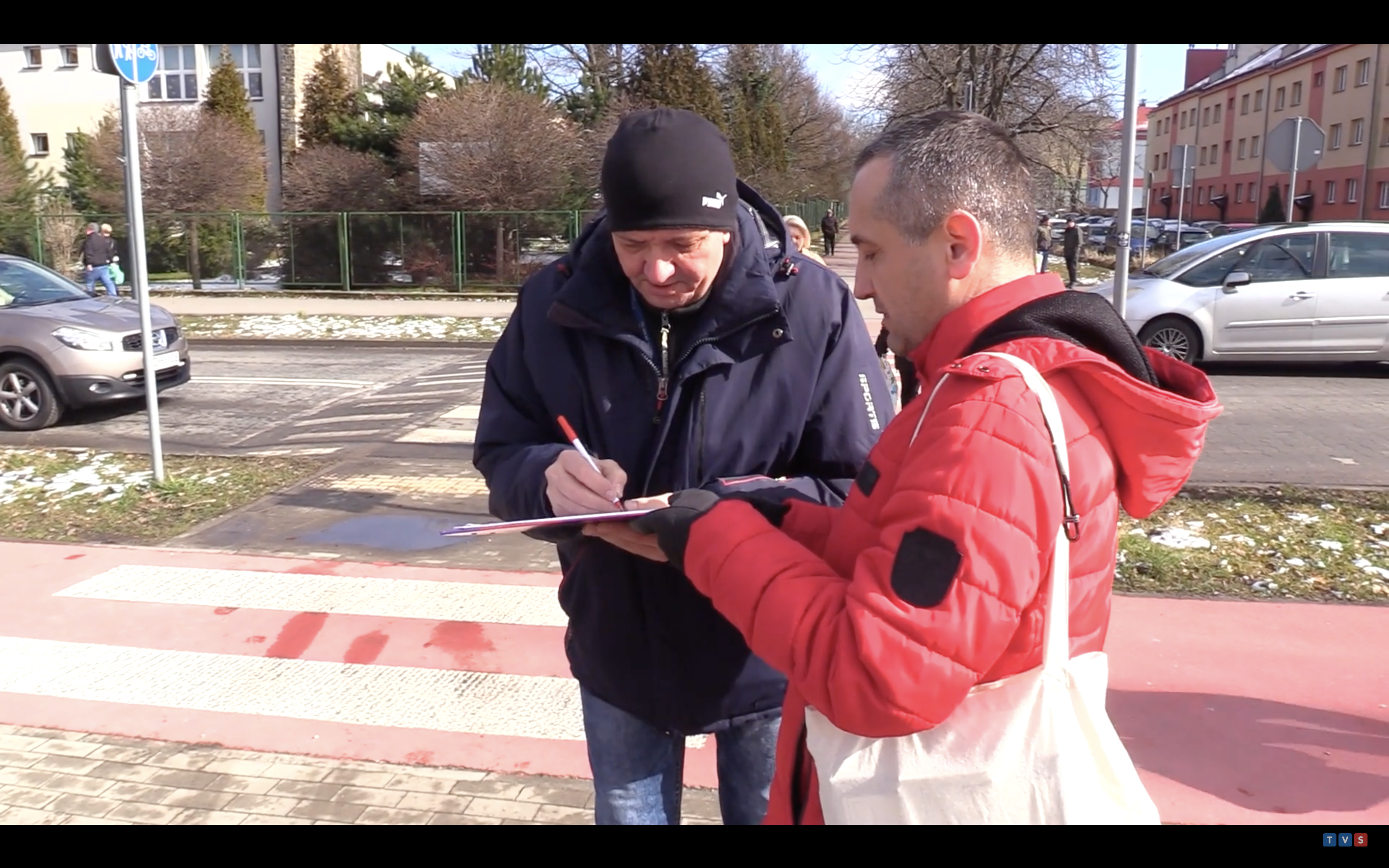 Działacze Lewicy zbierali podpisy. Chodziło o tzw. wdowią rentę.