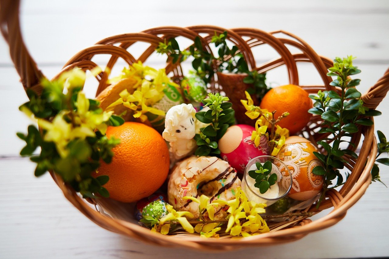 Koszyczek wielkanocny 2023. Cena/fot.pixabay.com