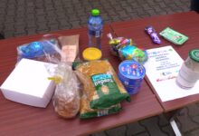 Poświąteczna zbiórka żywności/fot.TVS