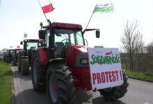 Protest rolników blokada dróg 24 stycznia