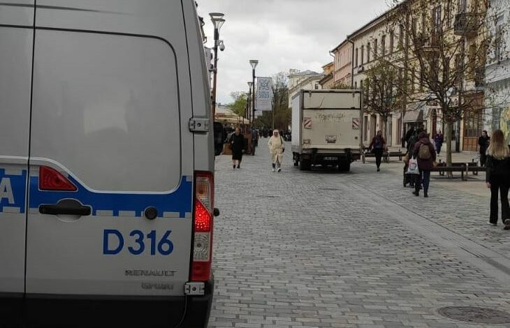 Tragiczny wypadek w centrum miasta. Nie żyje 47-letnia kobieta/fot.KMP Lublin