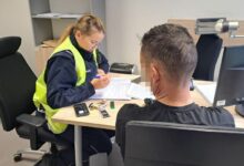 Powiedział, policjantce, że ma mu wystawić mandat. Idzie na rok do więzienia/fot.KMP Gdańsk