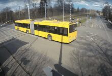 3 tys. zł mandatu i 15 punktów karanych dla kierowcy autobusu w Rudzie Śląskiej/fot.Śląska Policja