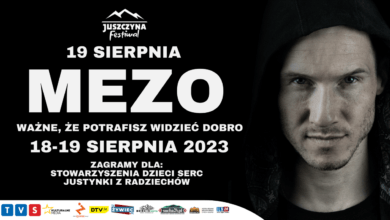 Mezo główną gwiazdą charytatywnego Juszczyna Festiwal 2023!