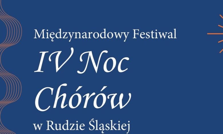 Międzynarodowy Festiwal IV Noc Chórów w Rudzie Śląskiej.