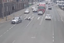 wypadek na katowickiej w chorzowie