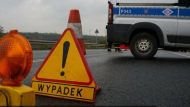 wypadek na a4 w gliwicach 11 kwietnia