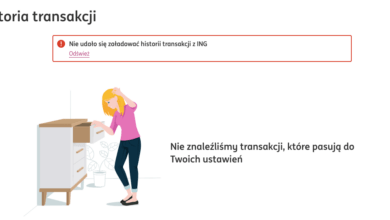 ING Bank Śląski. System nie działa