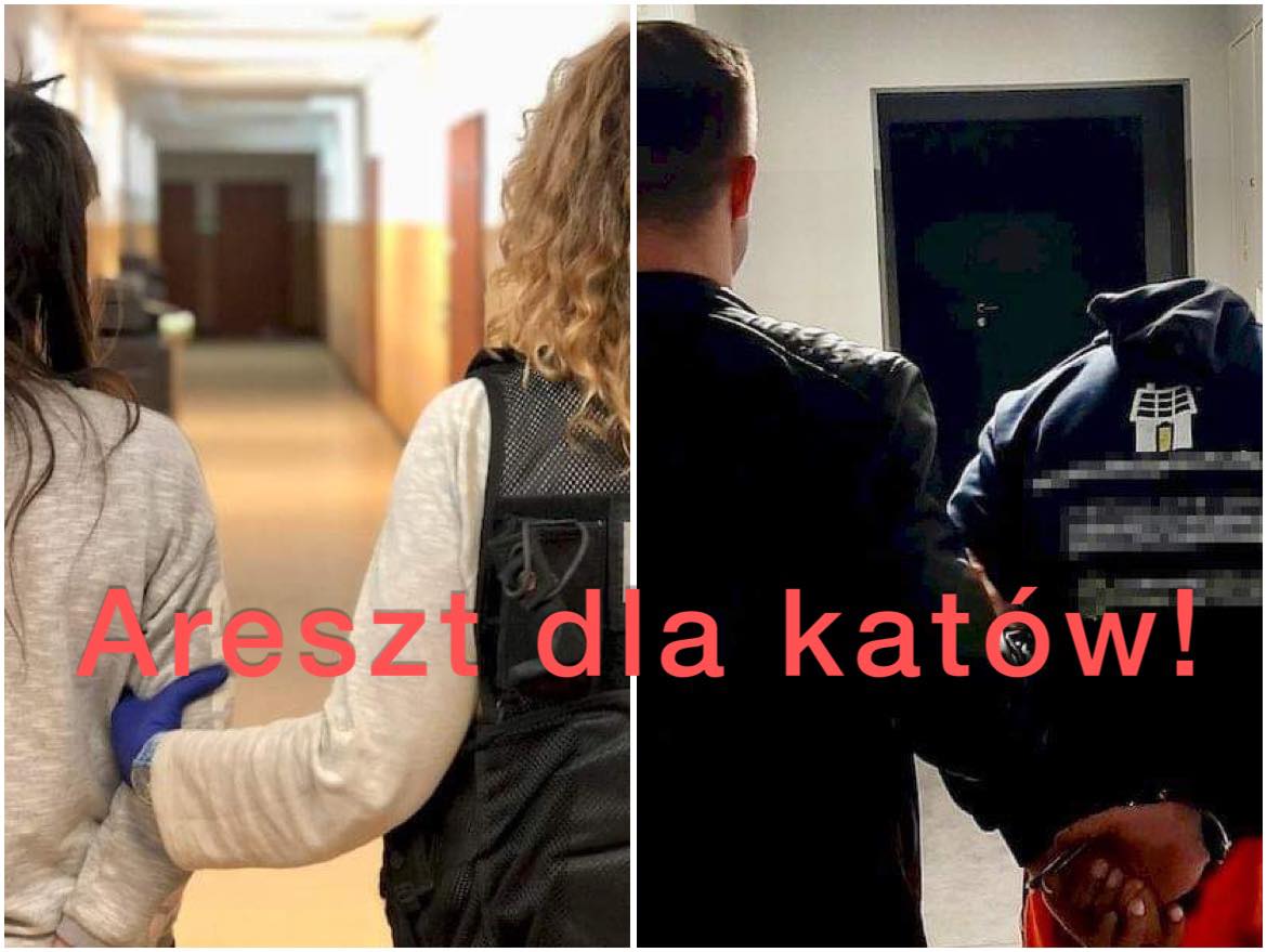 Katowali swoje dzieci, robili to ze szczególnym okrucieństwem. Są już w areszcie/fot.KMP Słupsk