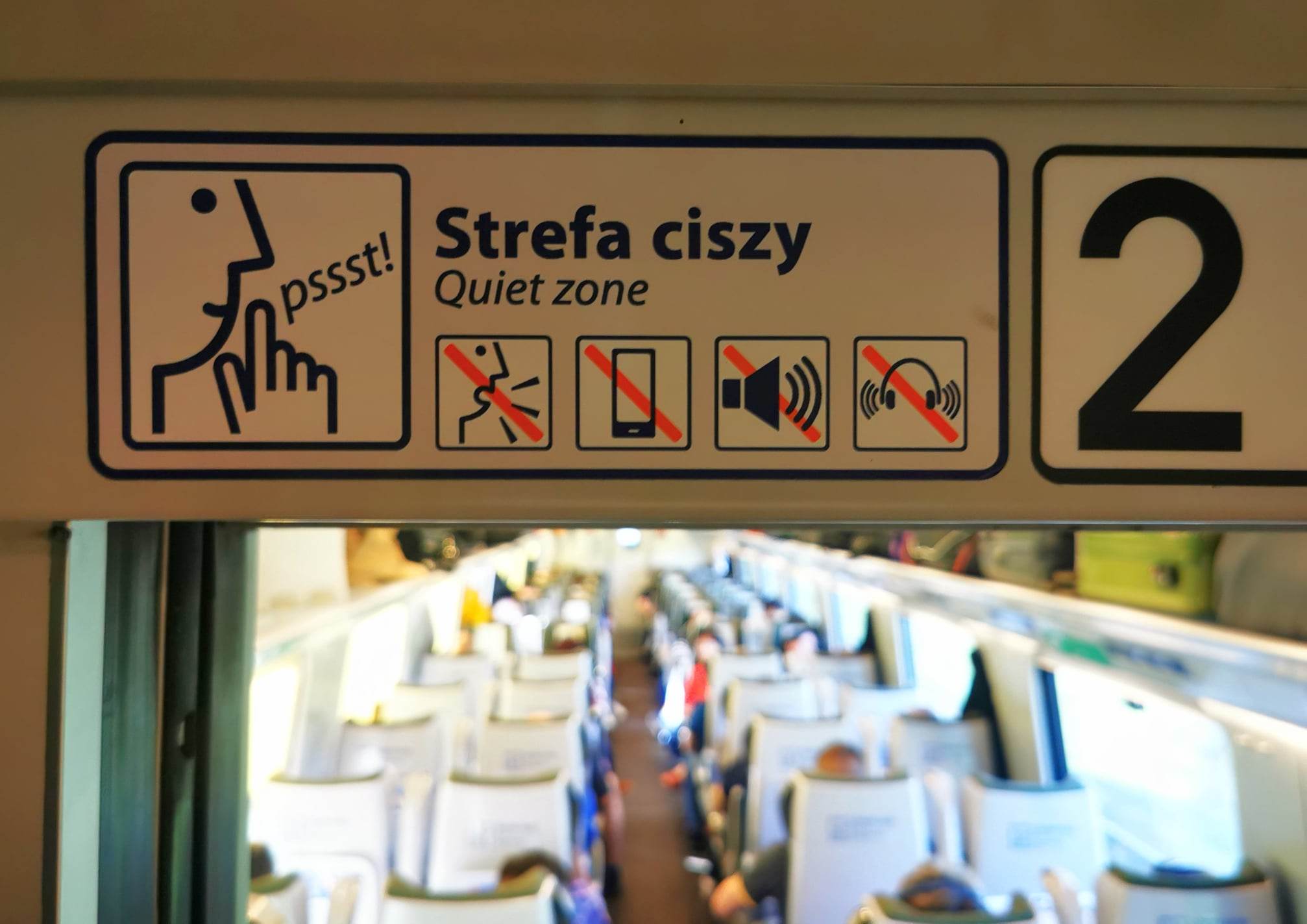 Strefa ciszy w Pendolino. Czego tu nie wolno i jak kupić bilet