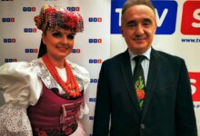 Katarzyna Winiarczyk i Zbigniew Cierniak zespół Śląsk świętuje 70. urodziny