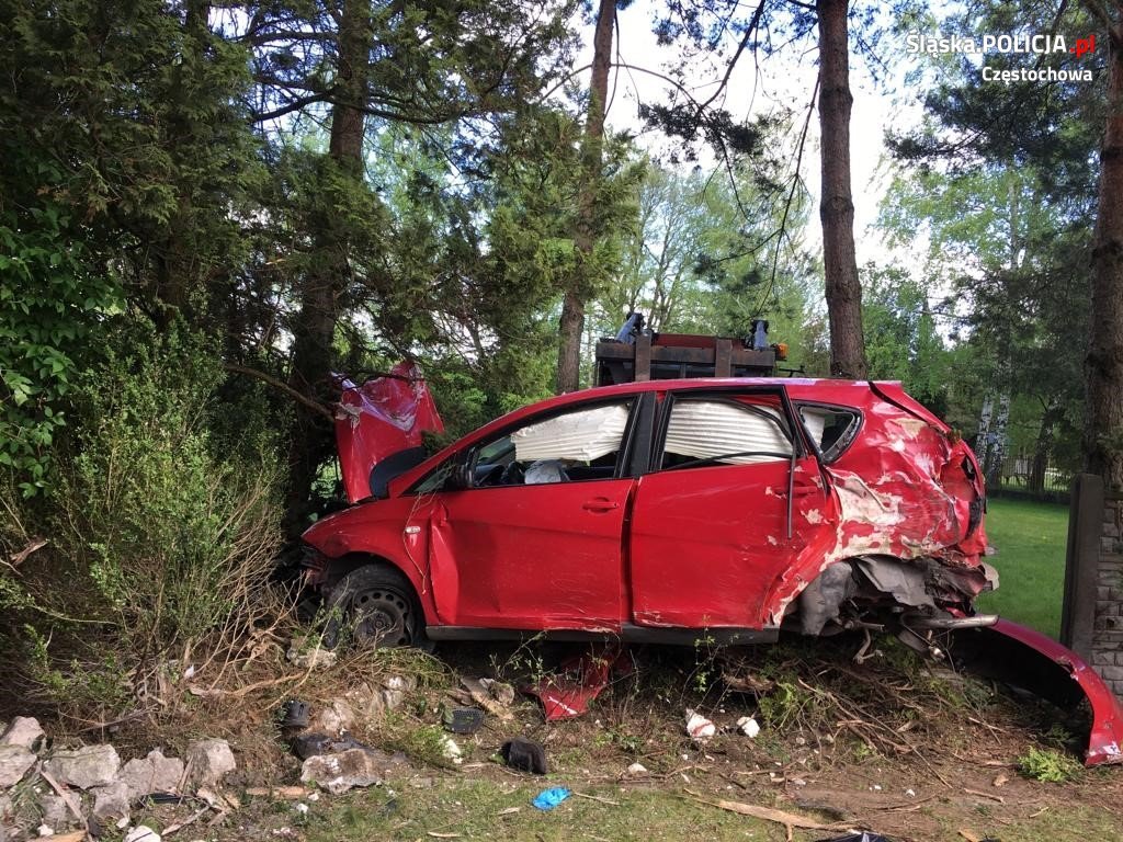 Śląskie: Kierowca fiata zginął na miejscu. "To sołtys Borowianki"/fot.KMP Częstochowa