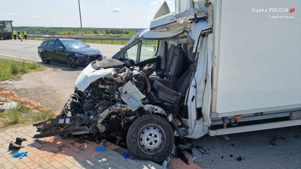 Tragiczny wypadek w Blachowni/fot.Śląska Policja