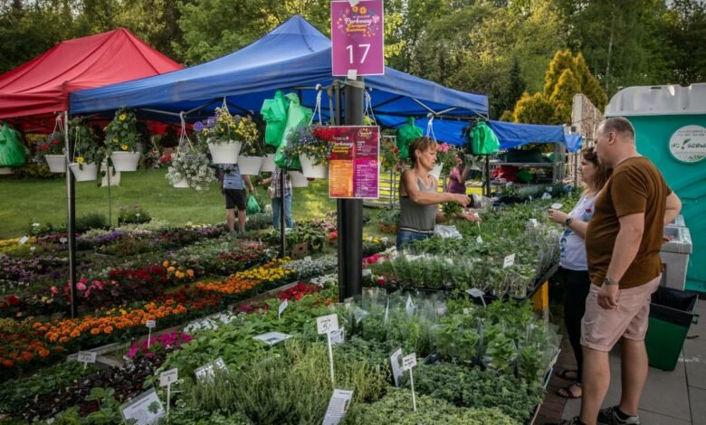 Kiermasz Kwiatów i Zlot Dmuchańców w Parku Śląskim/fot.Park Śląski