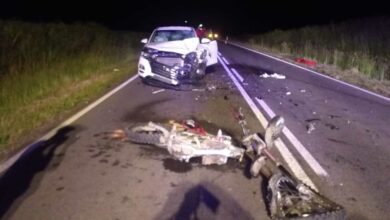 Zderzenie crossa z hyundaiem. Nie żyje kierowca jednośladu/fot.KMP Lublin