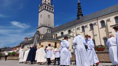 Boże Ciało na Jasnej Górze. Zobaczcie zdjęcia. Fot. Łukasz Kądziołka