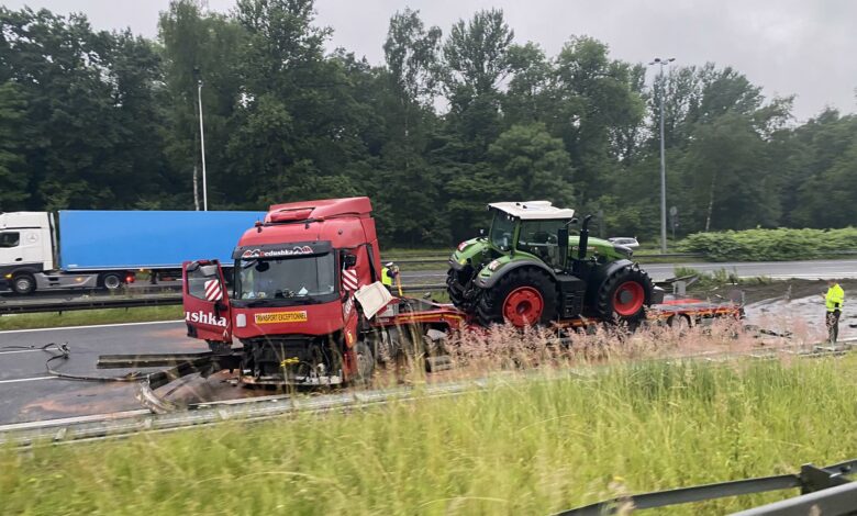 Wypadek na A4 w Katowicach. Blokada drogi na kilka godzin