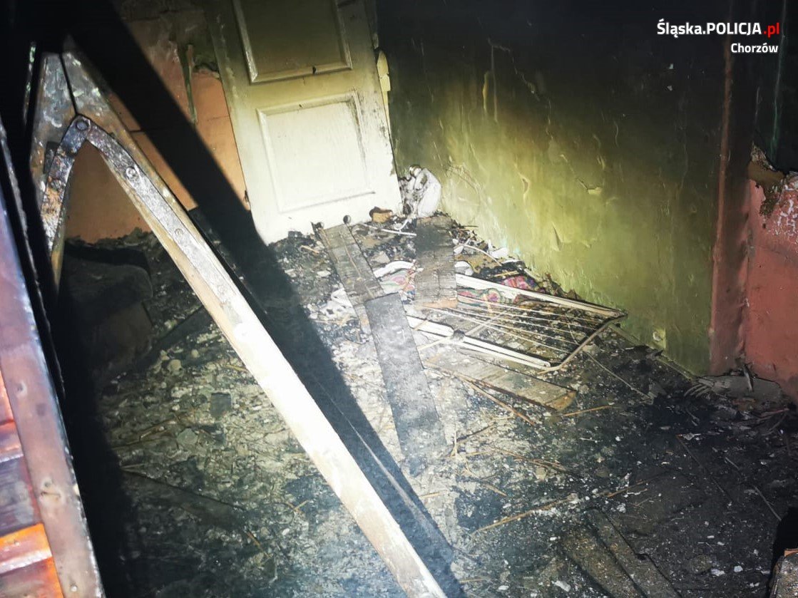 "Żałuję, że nikomu nic się nie stało". 23-latka podpaliła kamienicę w Chorzowie/fot.Śląska Policja