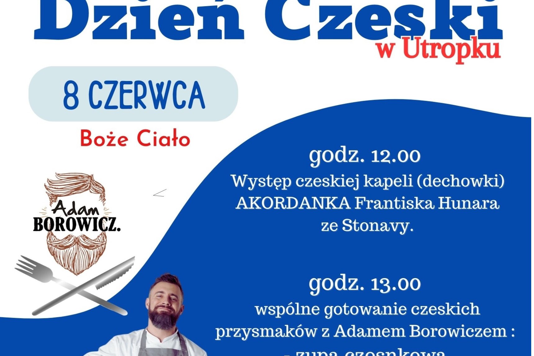 To będzie prawdziwa uczta! Dzień Czeski w Utropku już jutro
