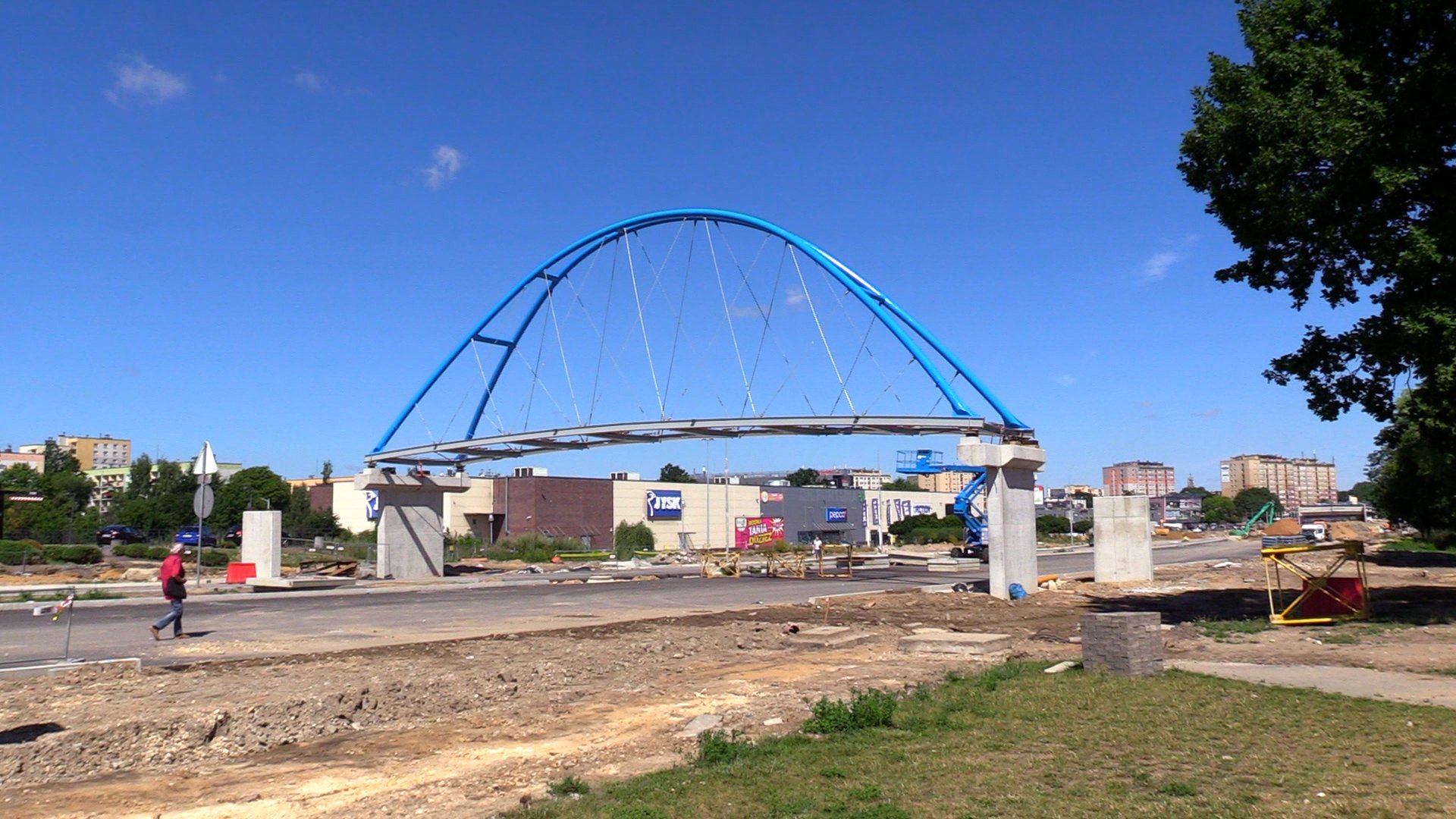 Nowe kładki dla pieszych w Częstochowie