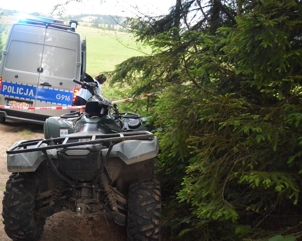 Śmierć 12-latka na quadzie. Znamy okoliczności tragedii/fot.Policja Małopolska