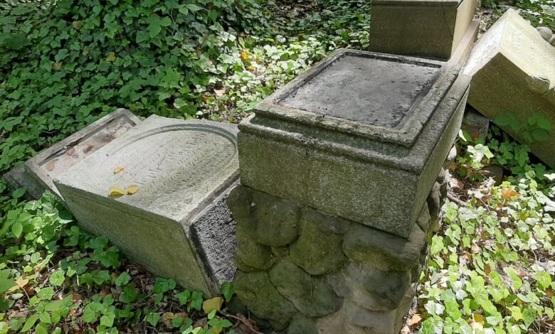 Zabrze: Są pieniądze na naprawę nagrobków cmentarza żydowskiego/fot.mat.prasowe