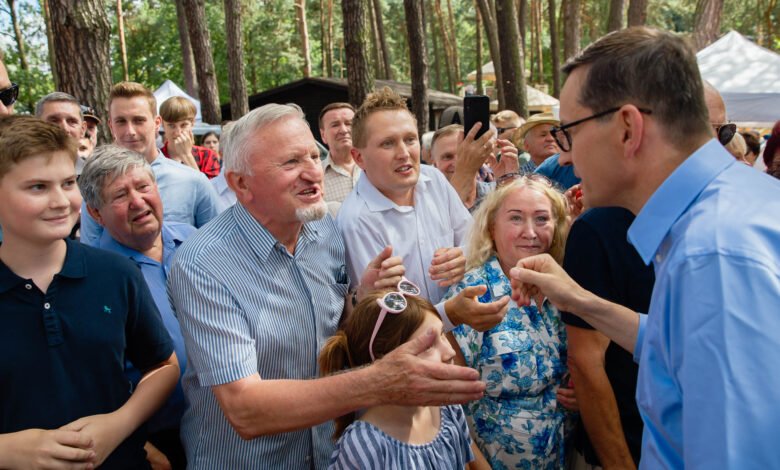 Premier Mateusz Morawiecki na pikniku w Tychach/fot.KPRM
