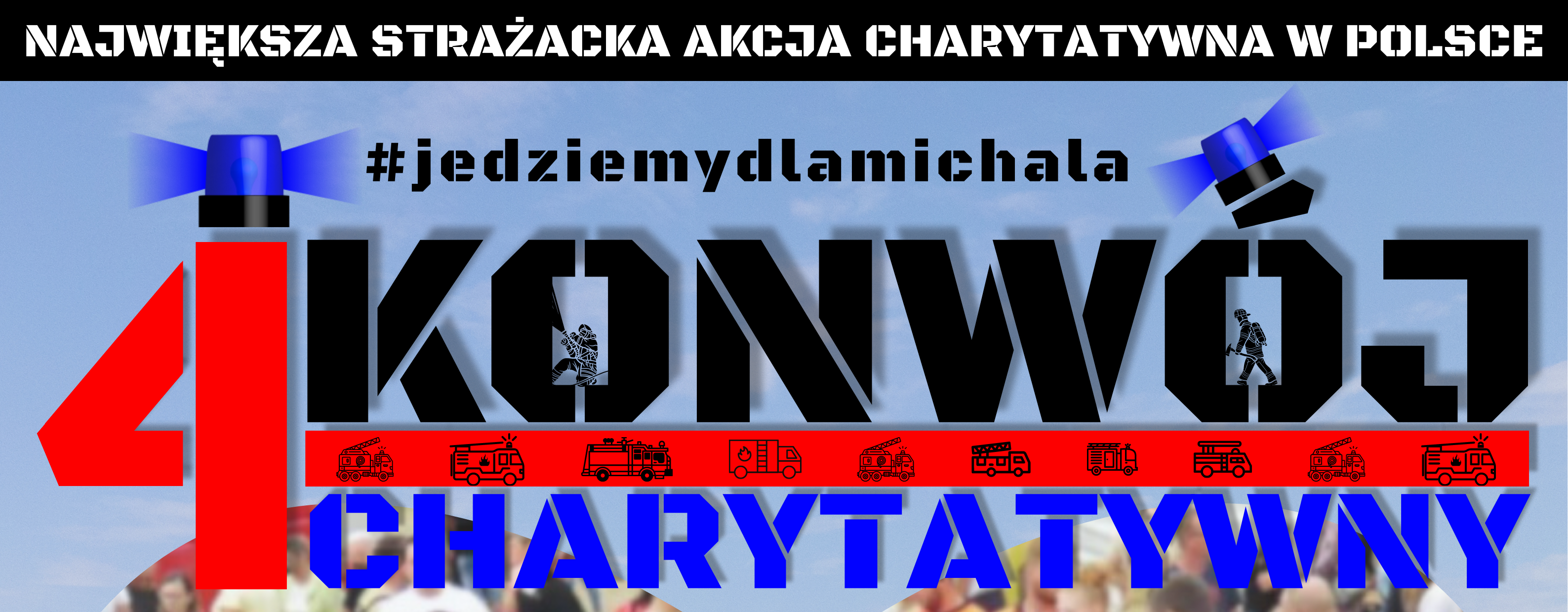 IV Konwój Charytatywny w Kórnicy dla 10-letniego Michała