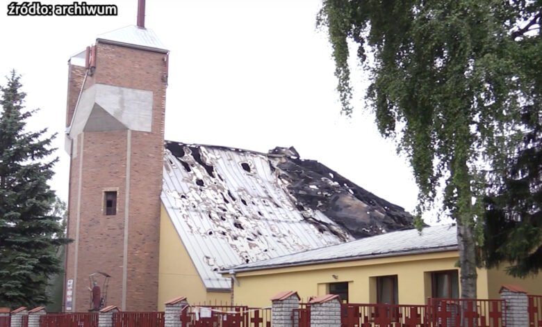 Trwa odbudowa spalonego kościoła w Sosnowcu