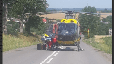 śmiertelny wypadek w woźnikach 19 lipca