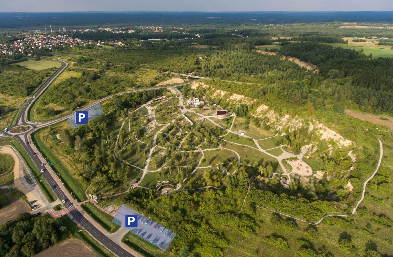 Parking przy GEOsferze w Jaworznie będzie płatny. Fot. UM w Jaworznie