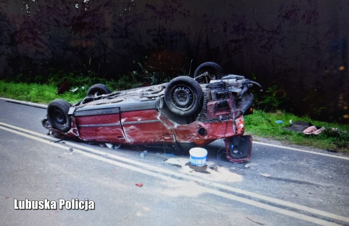 Zabrał dzieci na przejażdżkę. Miał ponad 2 promile/fot.Policja Lubuska