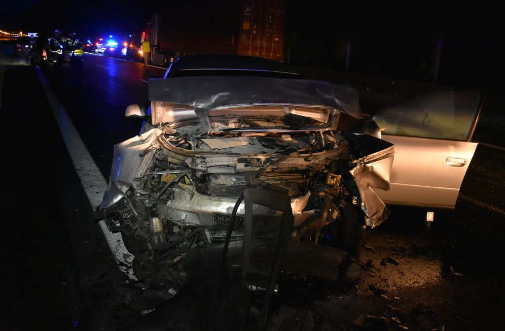 Autostradą A4 pod prąd. Jedna osoba nie żyje/fot.Policja Podkarpacka