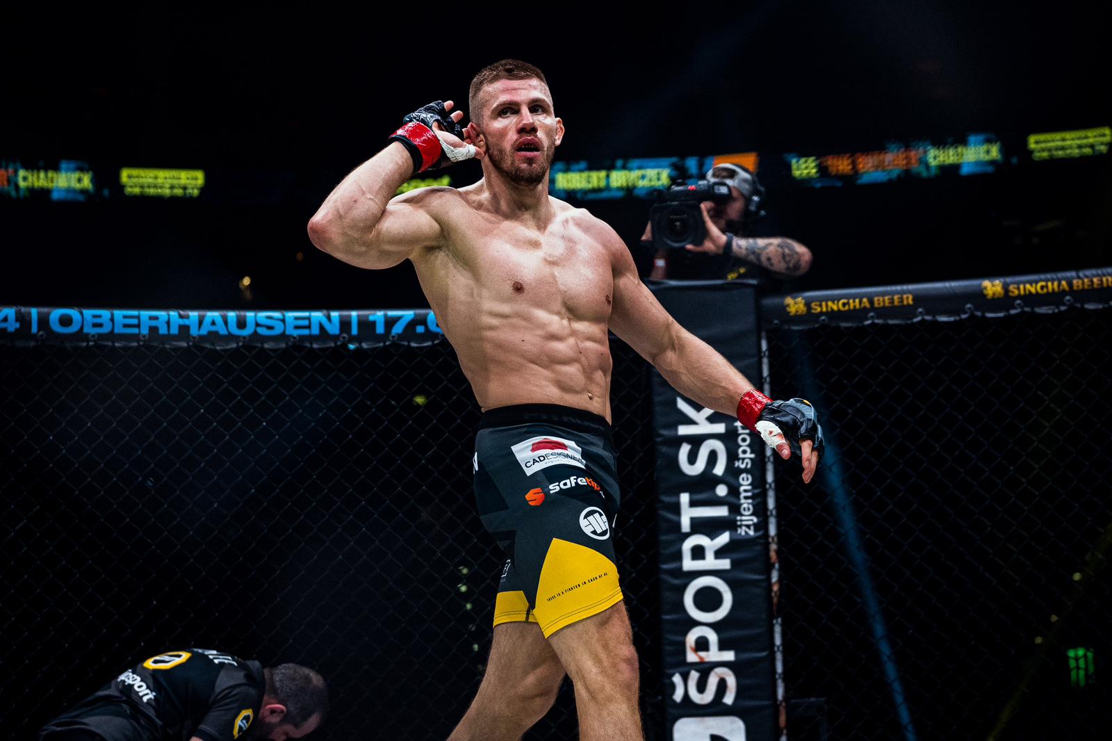 Mieszkaniec Bielska-Białej podpisał kontrakt z UFC. Fot. UM Bielsko-Biała