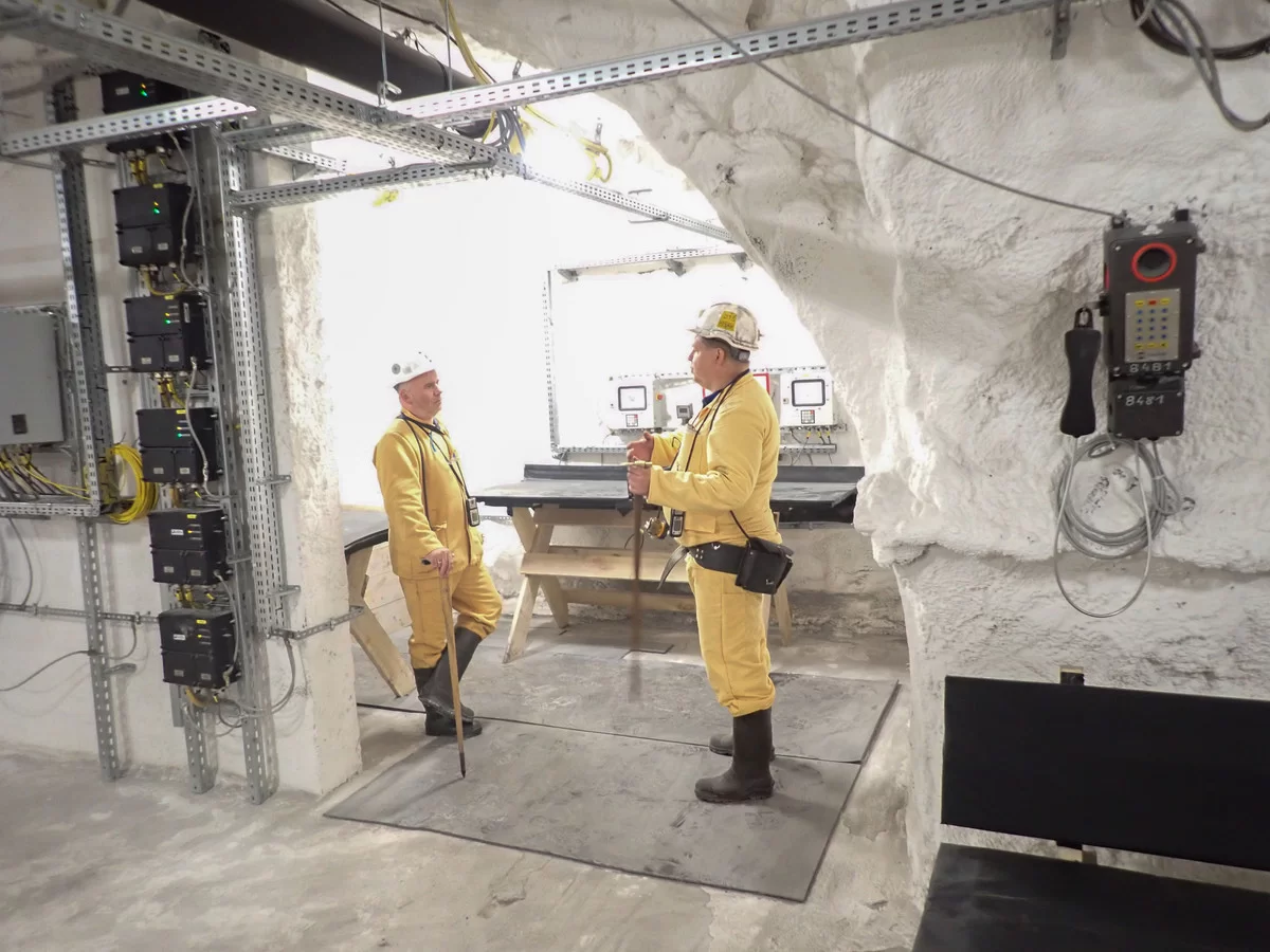 Skład materiałów wybuchowych w kopalni "Zofiówka"/fot.JSW