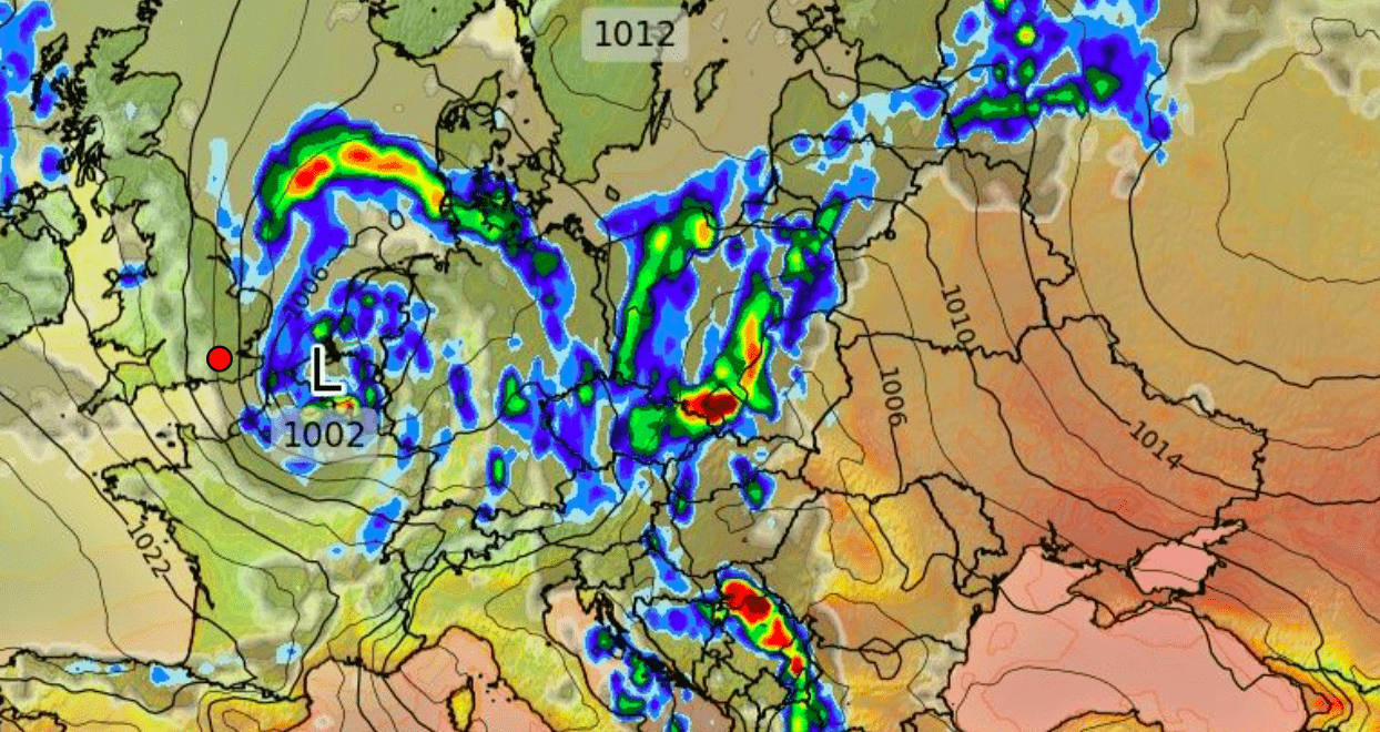 niż patrycja nad polską pogoda na 5 sierpnia