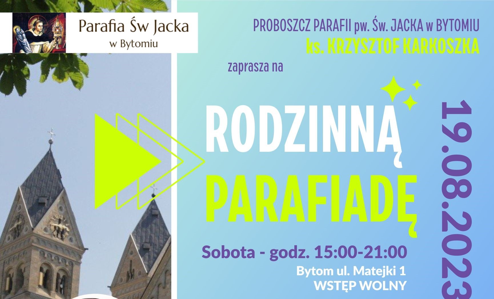 Rodzinna Parafiada już 19 sierpnia w Bytomiu