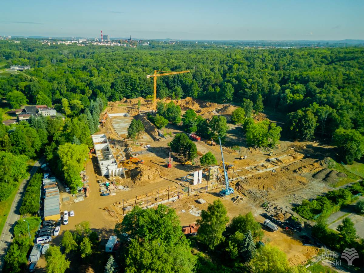 Budowa kąpieliska "Fala". Jak idą prace?/fot.Park Śląski