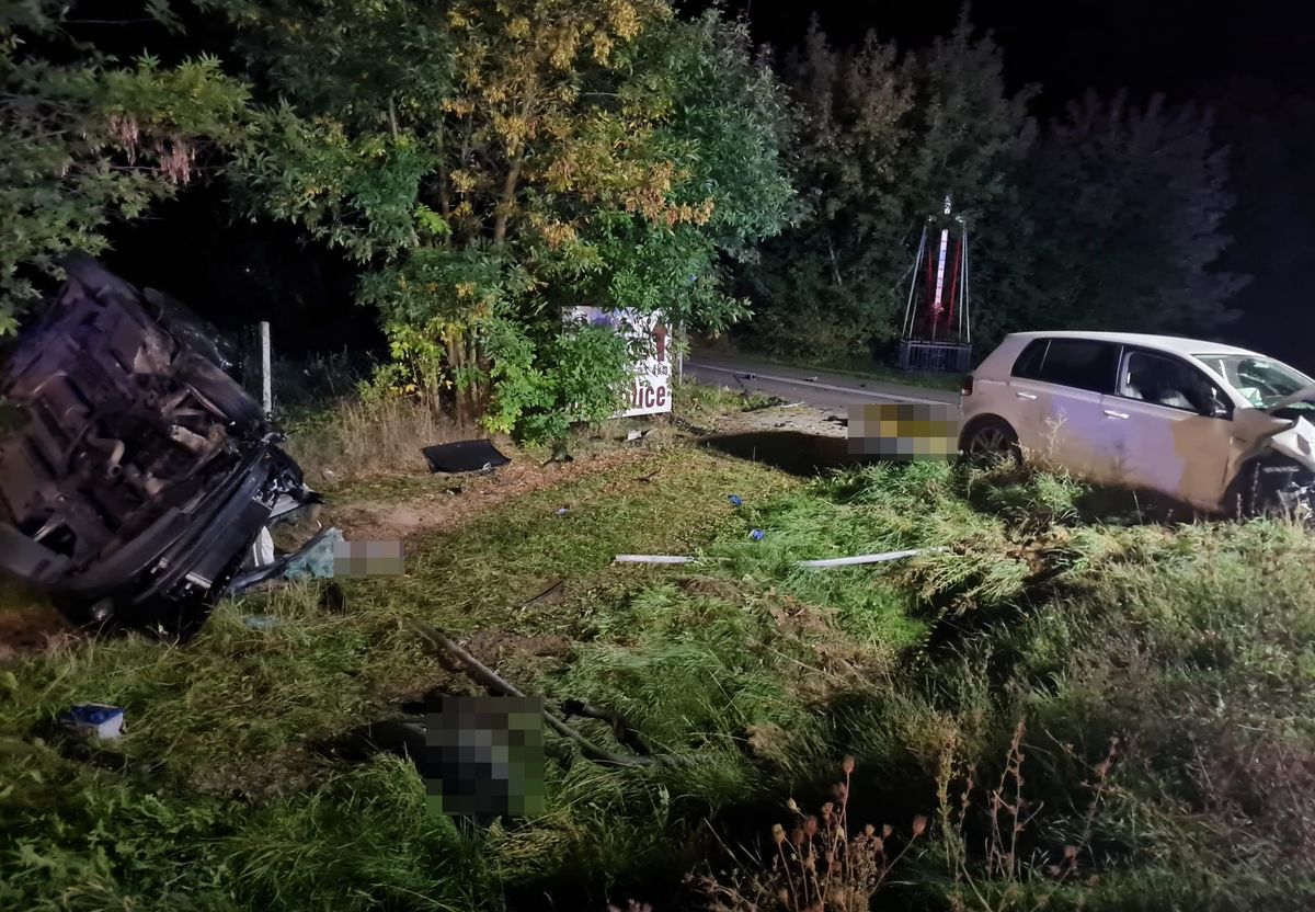 Nie ustąpił pierwszeństwa. Dwie osoby nie żyją/fot.Policja Lubelska