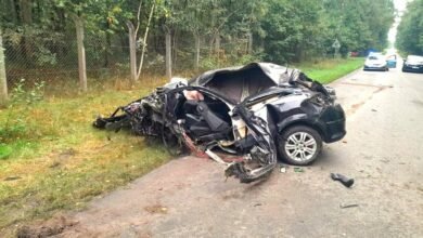 21-latek wypadł z auta. Nie żyje/fot.Policja Lubelska