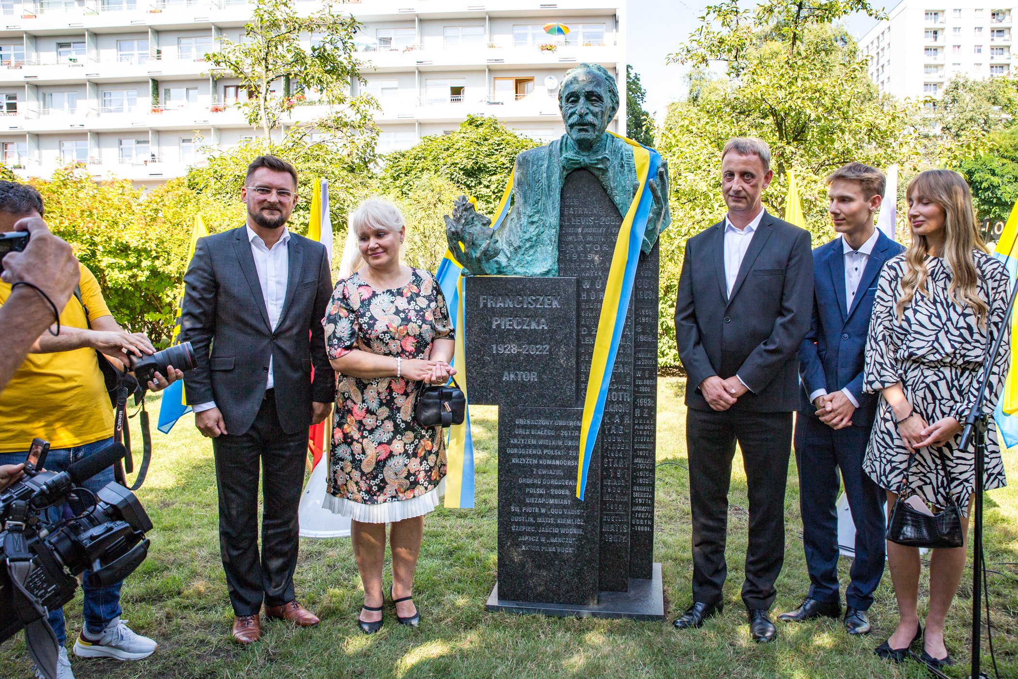 Franciszek Pieczka upamiętniony w Galerii Artystycznej Katowic. Fot. UM Katowice