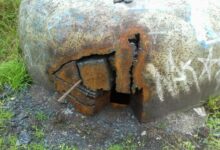 Ktoś zniszczył zabytkowe schrony w Piekarach. Fot. UM Piekary Śląskie