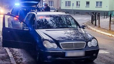 Ukradł mercedesa i zasnął. Sam wystawił się policjantom/fot.Policja Lubuska