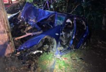 Koszmarny wypadek. Nie żyje 16-latek. Fot. OSP KSRG Grabówko