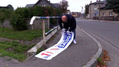 Trwa powyborcze sprzątanie WIDEO