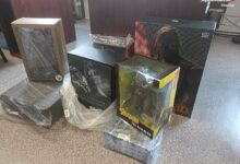 Ukradł swojej byłej partnerce figurki... z komiksów. Fot. Policja Śląska