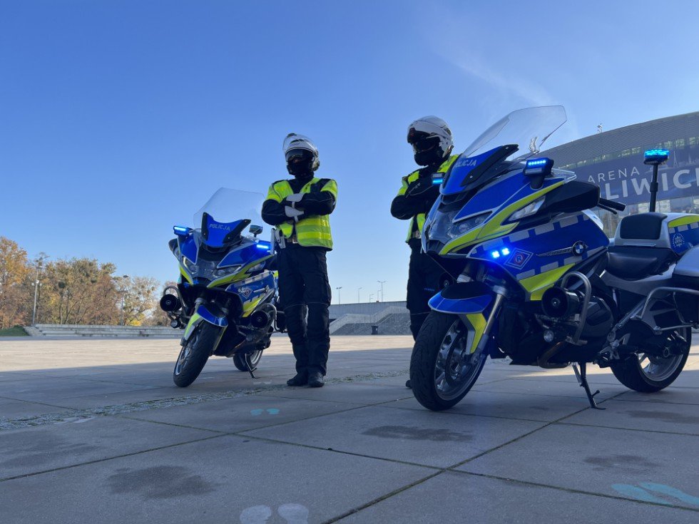 Uwaga! Trwa policyjna akcja „Motocykl”. Fot. KMP Gliwice