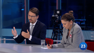 Grzegorz Płaczek Monika Rosa język śląski debata tvs