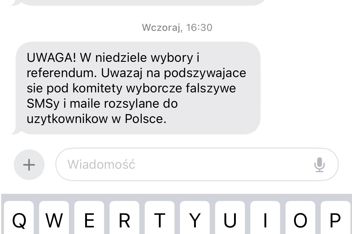 Są alerty RCB dotyczące wyborów